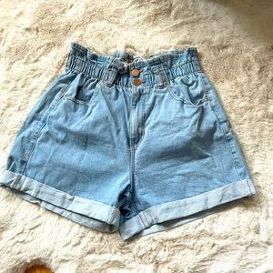 GARAGE DENIM - Paperbag Shorts - SIZE 7